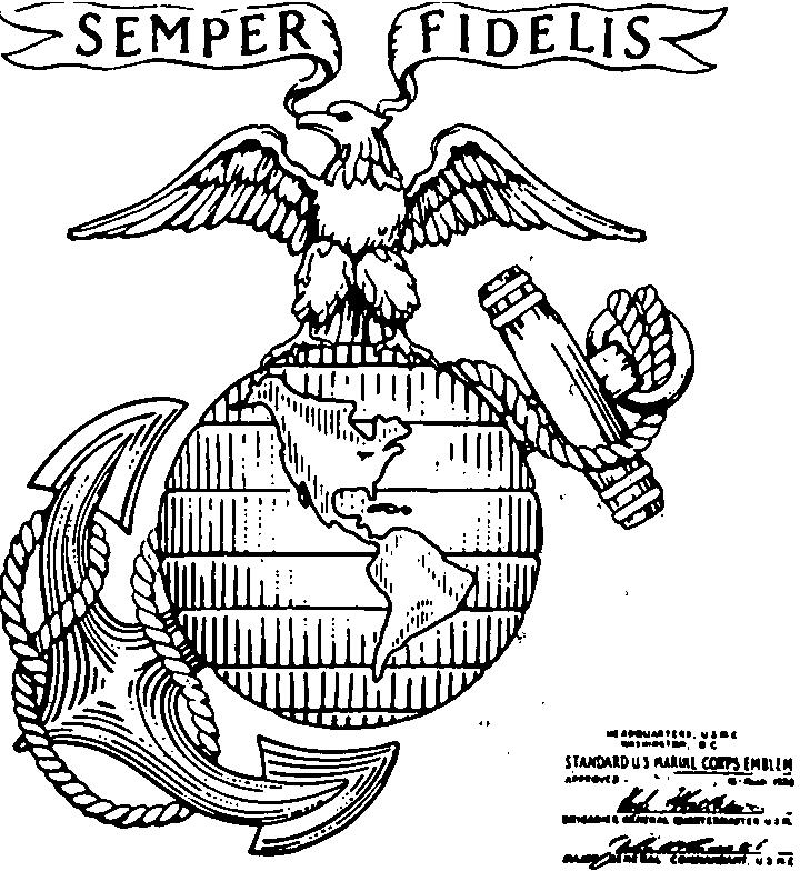 Usmc Eagle Globe And Anchor Drawings